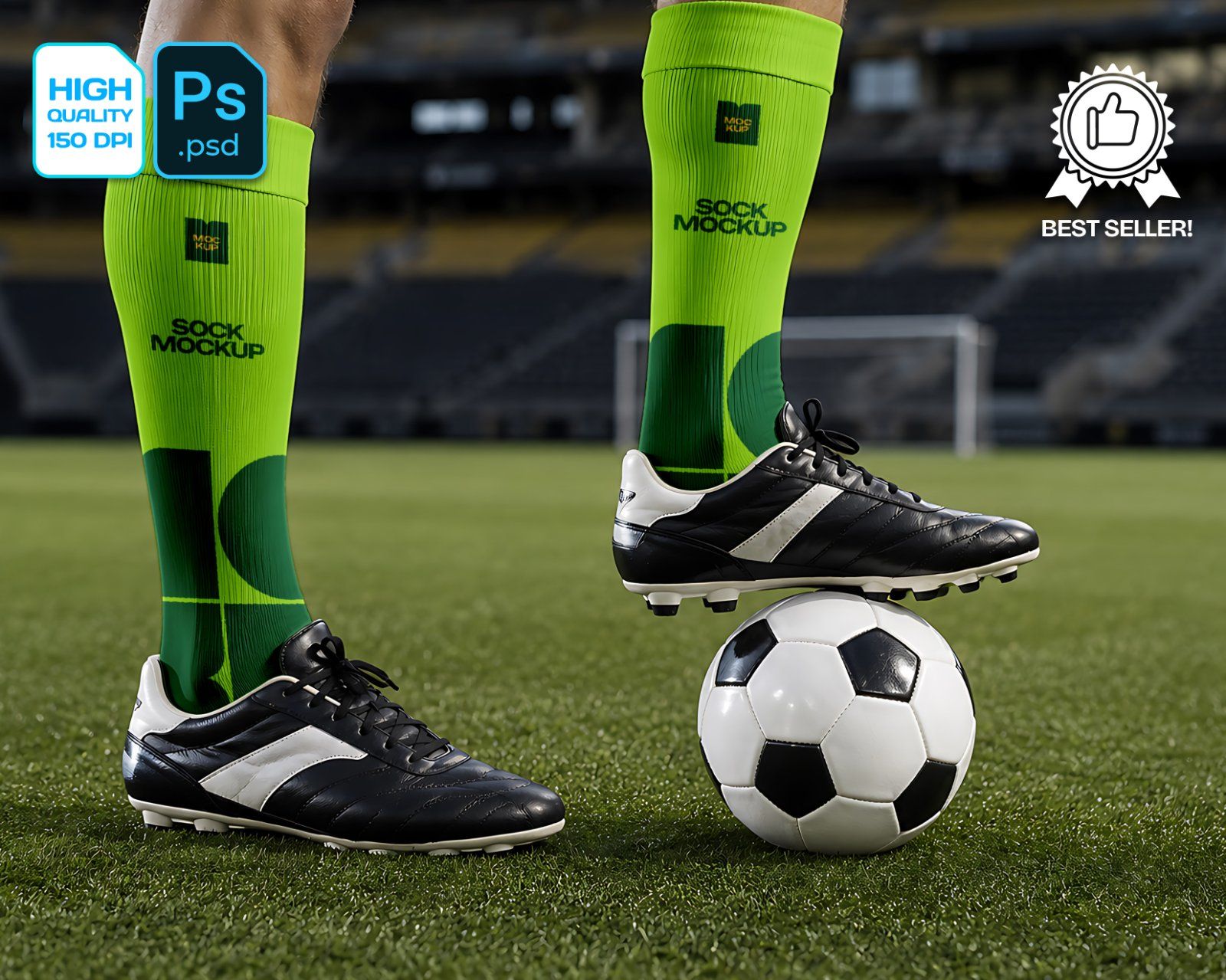 Premium Football Competition Mockup Bundle – 15 Stadium PSD Scenes for Soccer Kits, Fan Merchandise