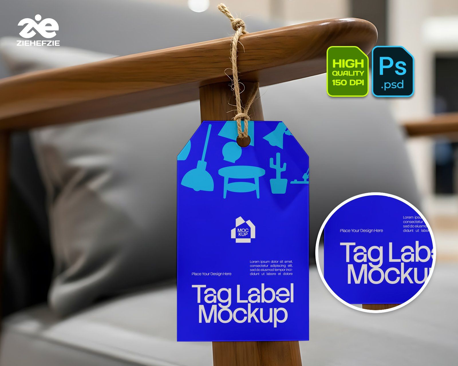 Home Decor Store Mockup Bundle PSD – Interior Branding & Retail Display