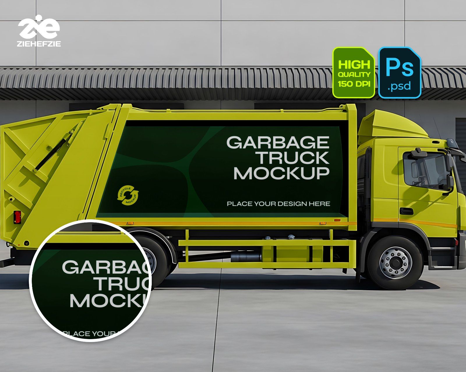 Premium Environmental Branding 15 PSD Mockups for Waste & Recycling Services