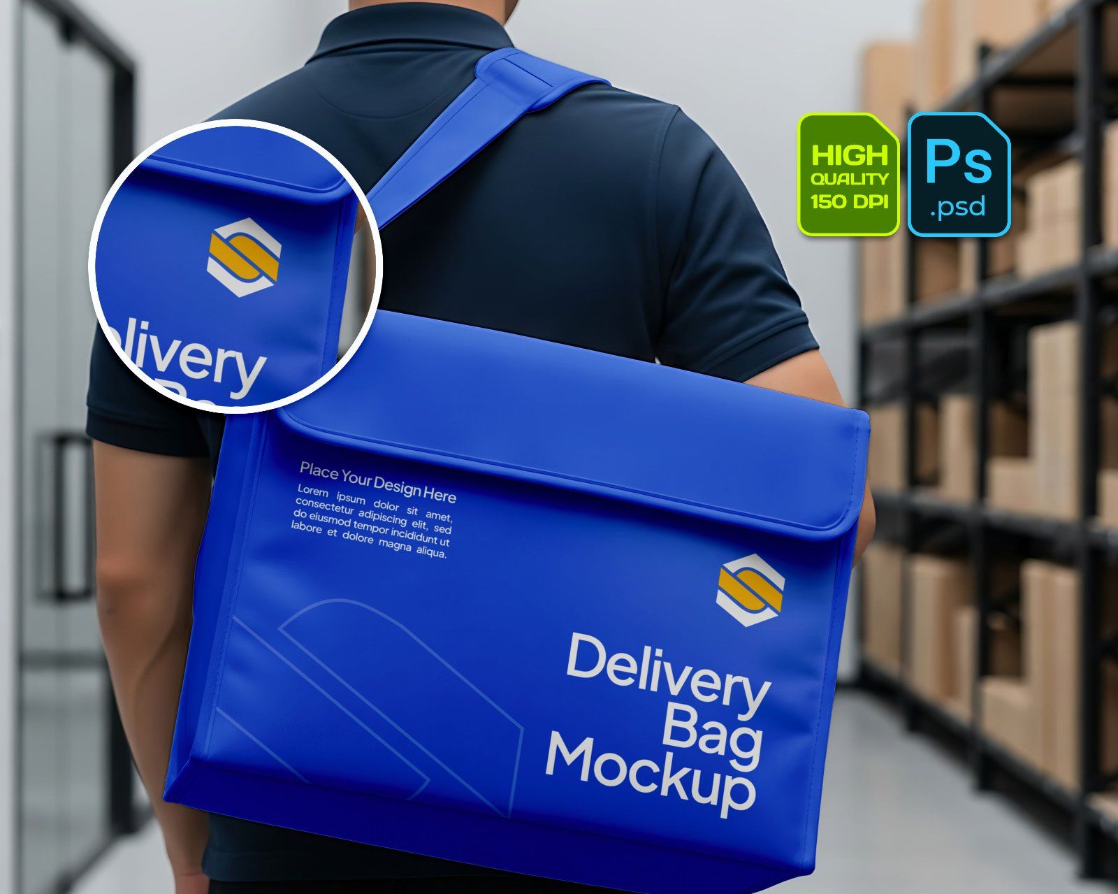 Online Store Mockup Bundle – 15 PSD Templates for E-Commerce & Delivery Branding