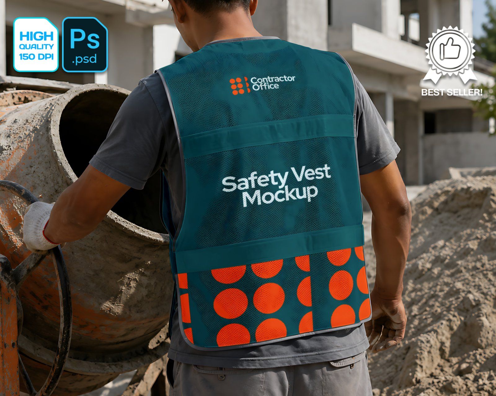 Contractor Company Branding Mockup Bundle - 15 PSD Templates Building Contractor & Architecture — image 3
