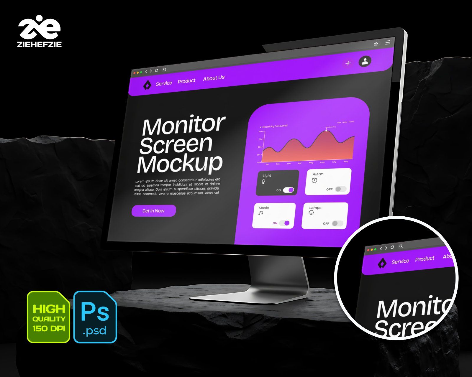 Stone Devices Mockup Bundle – 20 PSD Templates for Tech & UI Presentation Design