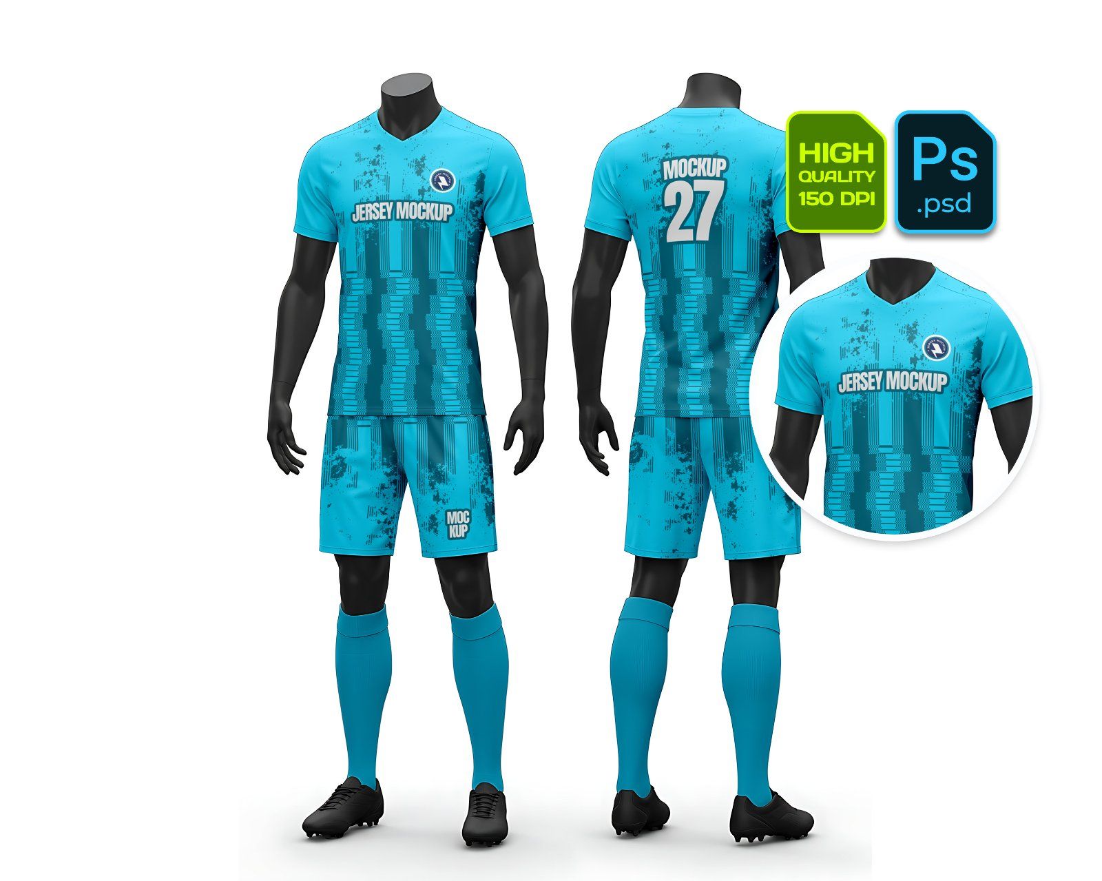 10 Premium Jersey Mockup Collection