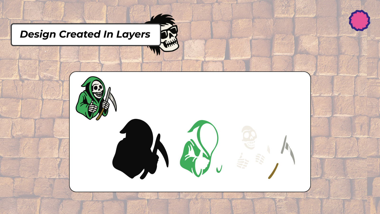 14 bundle icons vector skull — image 4