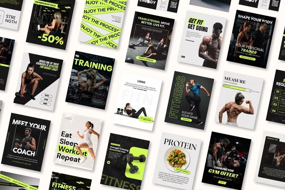 Structured Fitness Planner for Discipline, Consistency & Body Transformation