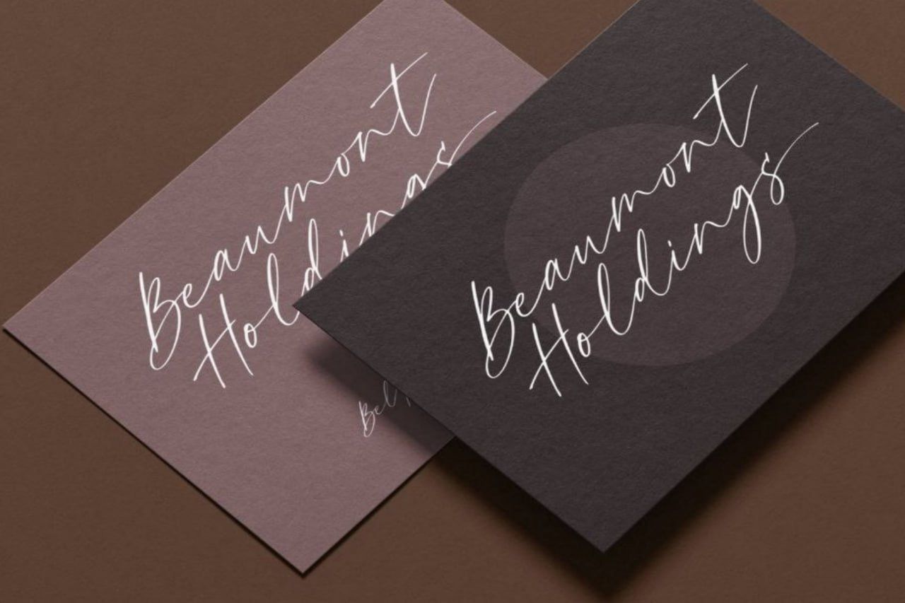 Beltard - Signature font — image 3