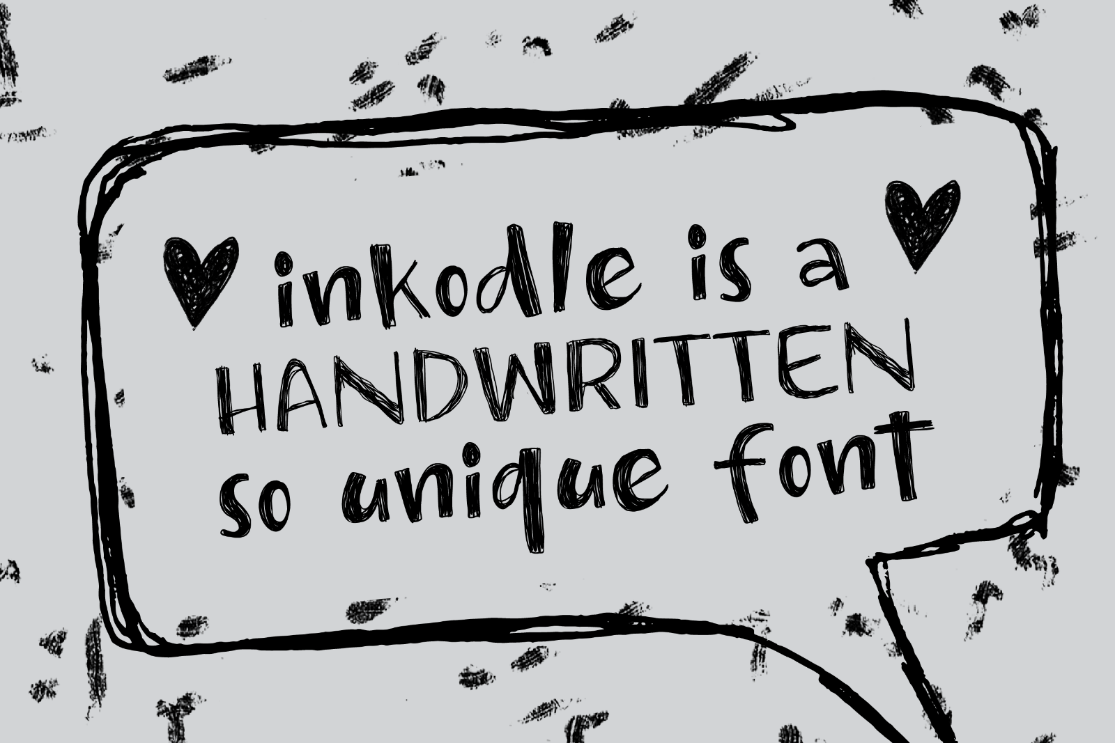 Inkodle – Playful Handwritten Font