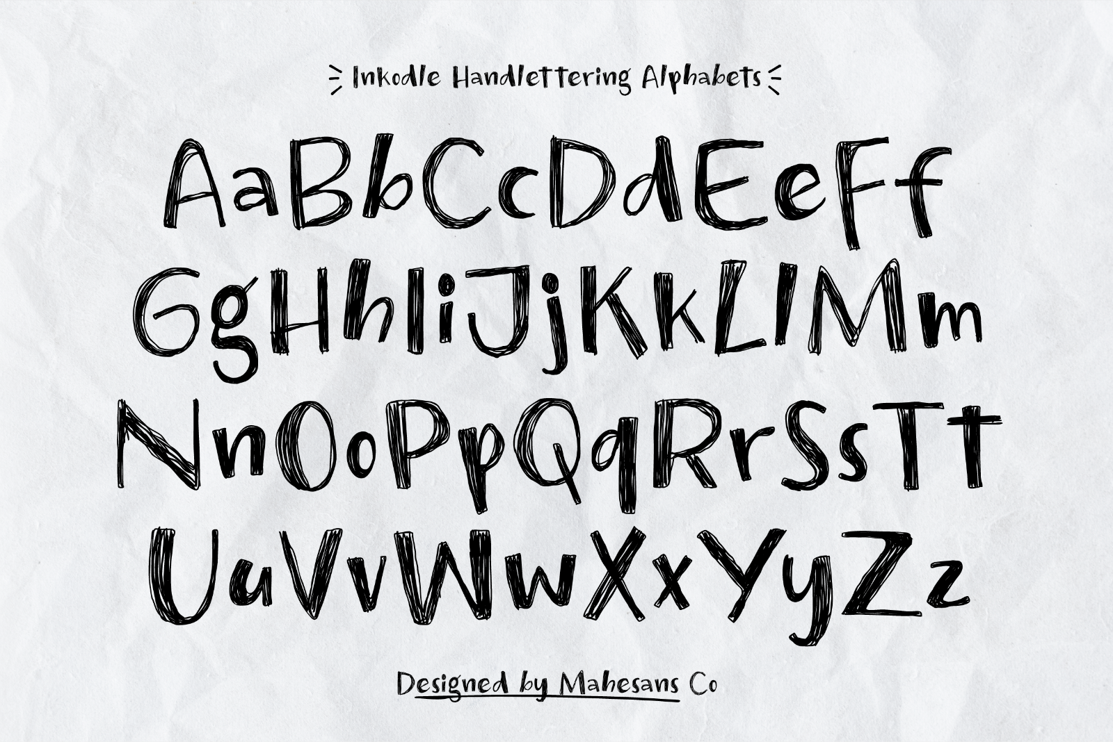 Inkodle – Playful Handwritten Font