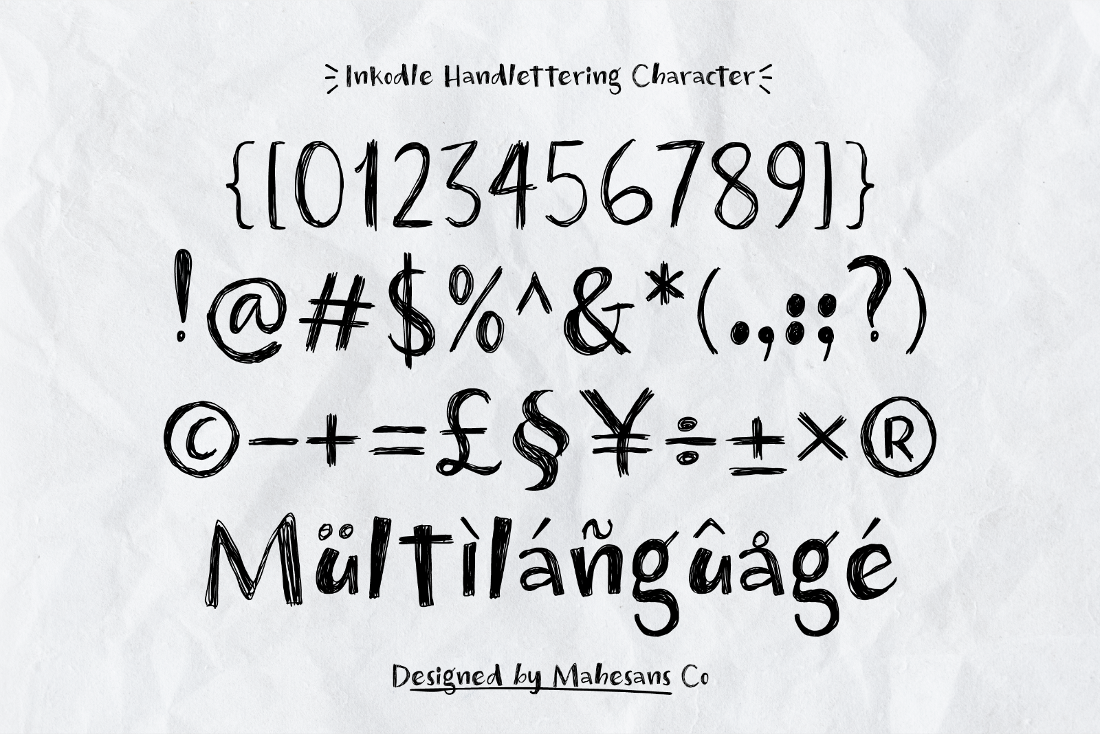 Inkodle – Playful Handwritten Font