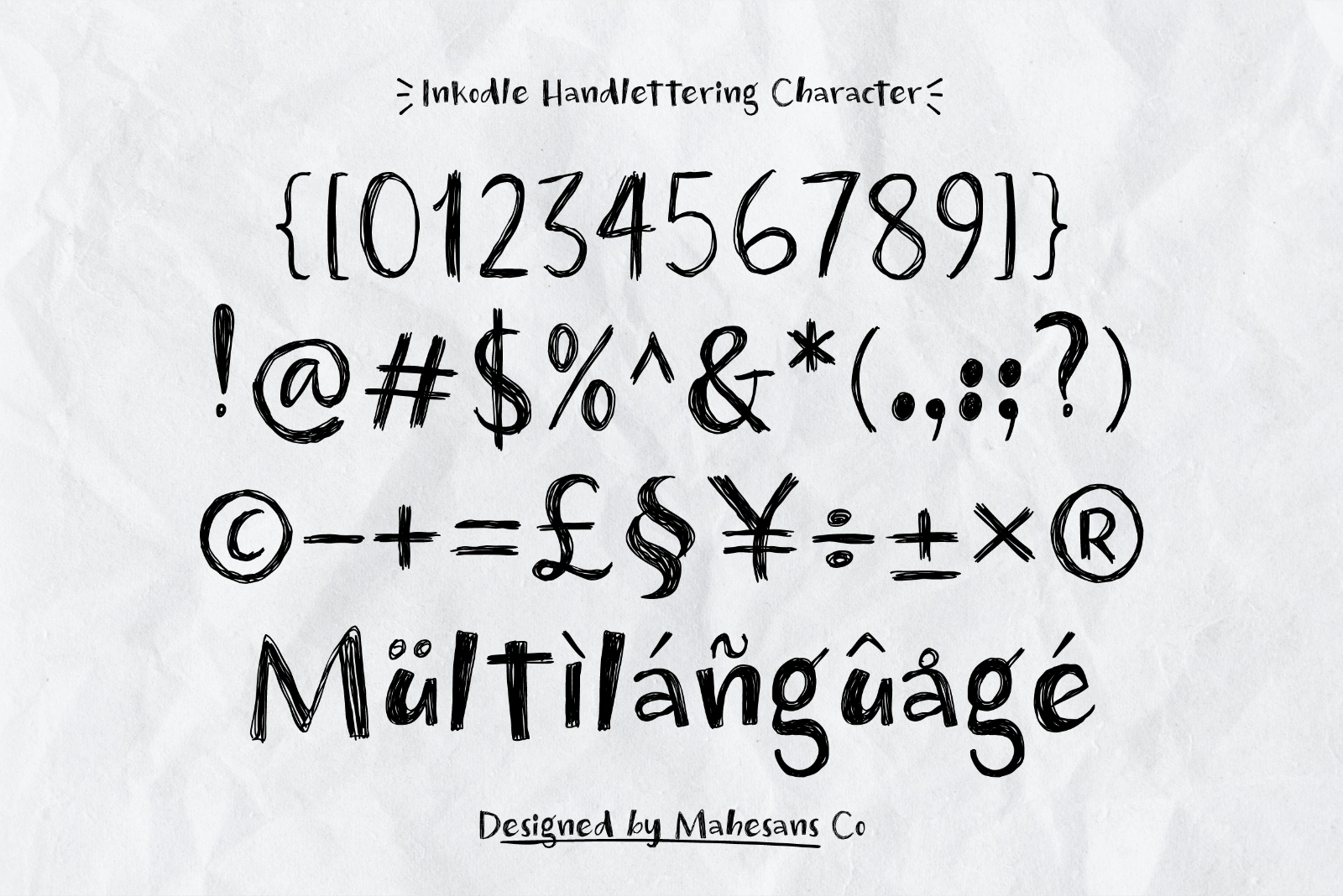 Inkodle – Playful Handwritten Font — image 7