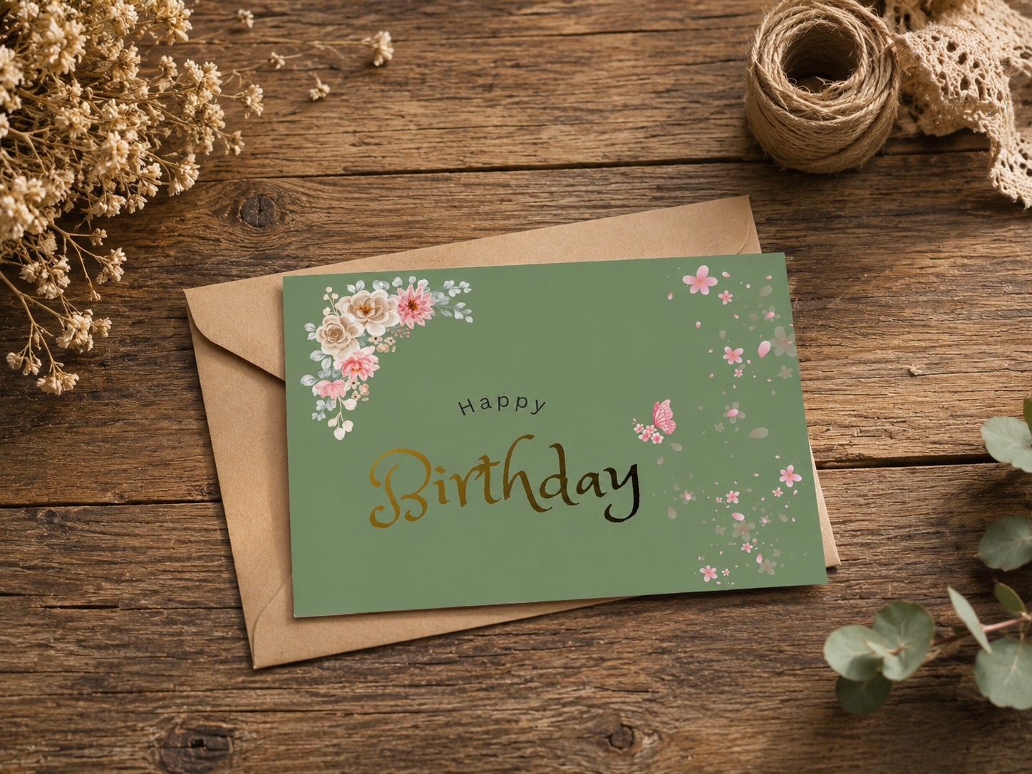Premium Birthday Card Template — image 1