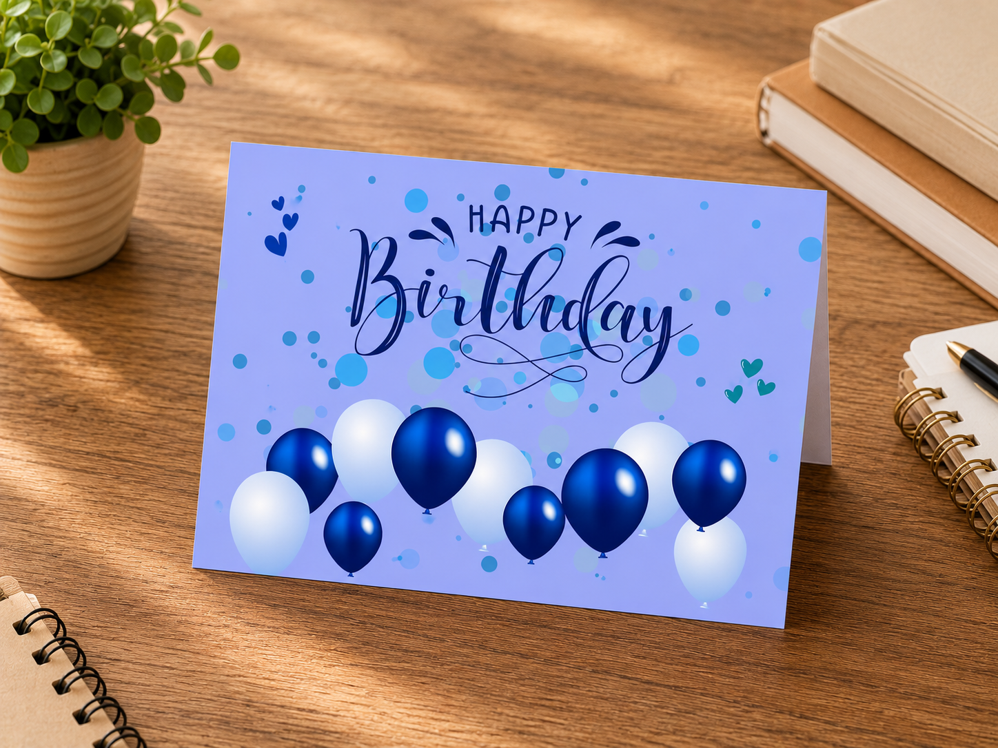 Happy Birthday Card Template – Printable Digital Download — image 2