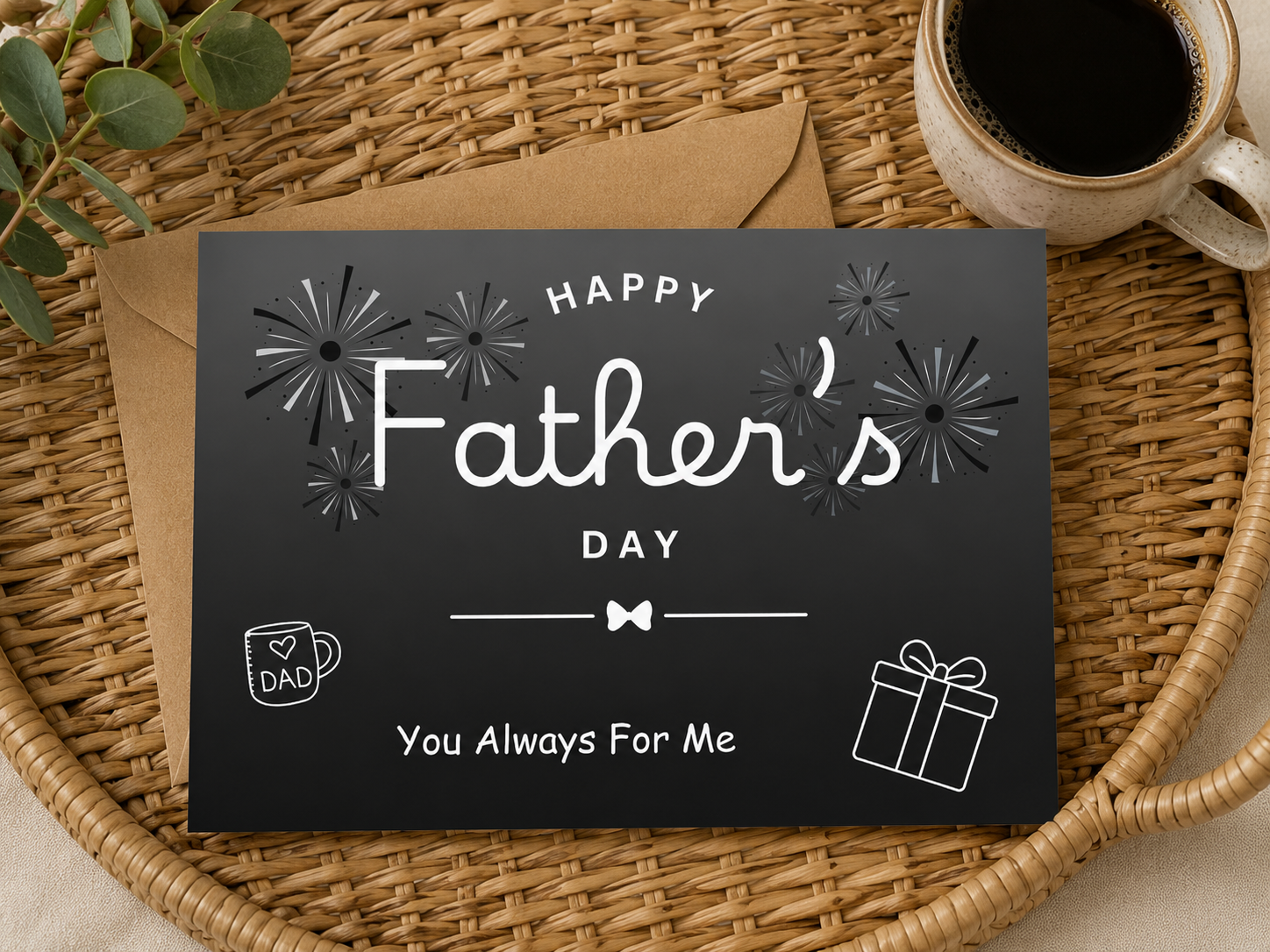Father’s Day Greeting Card | Digital Download | Printable Template — image 2