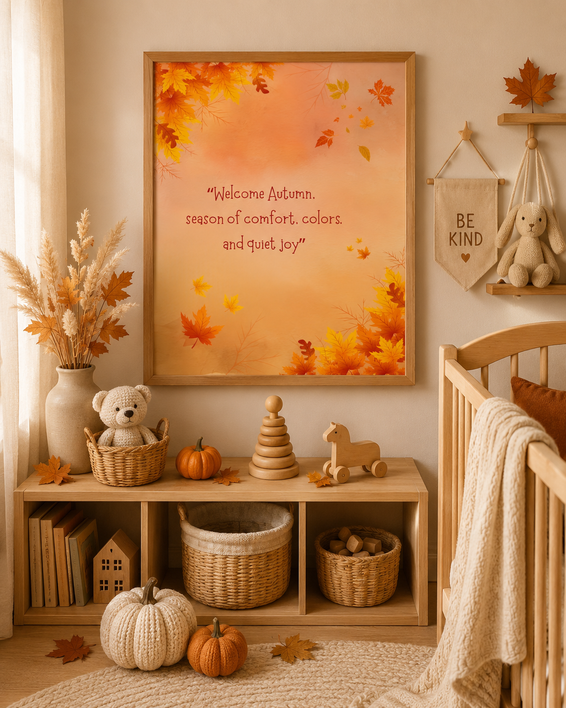 Autumn Leaves Wall Art – Cozy Fall Season Printable 🍂🌿 — image 2