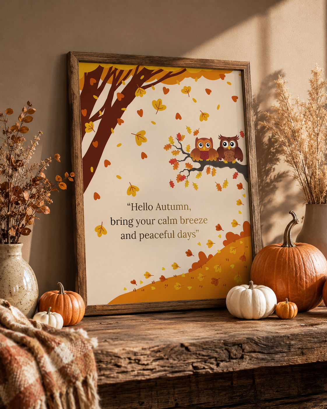 Poster of Autumn – Calm Breeze & Peaceful Days — image 1