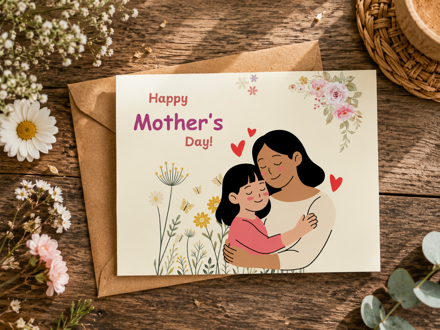 2 Bundle Mother's Day Card Template — image 1