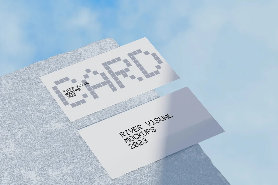 Brick Card Mockup