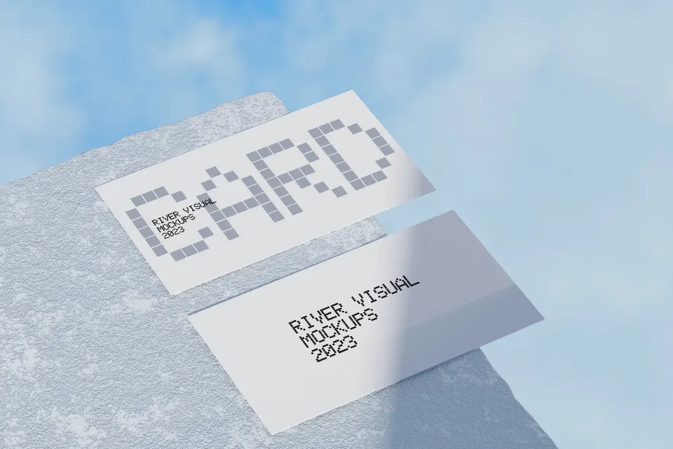 Brick Card Mockup