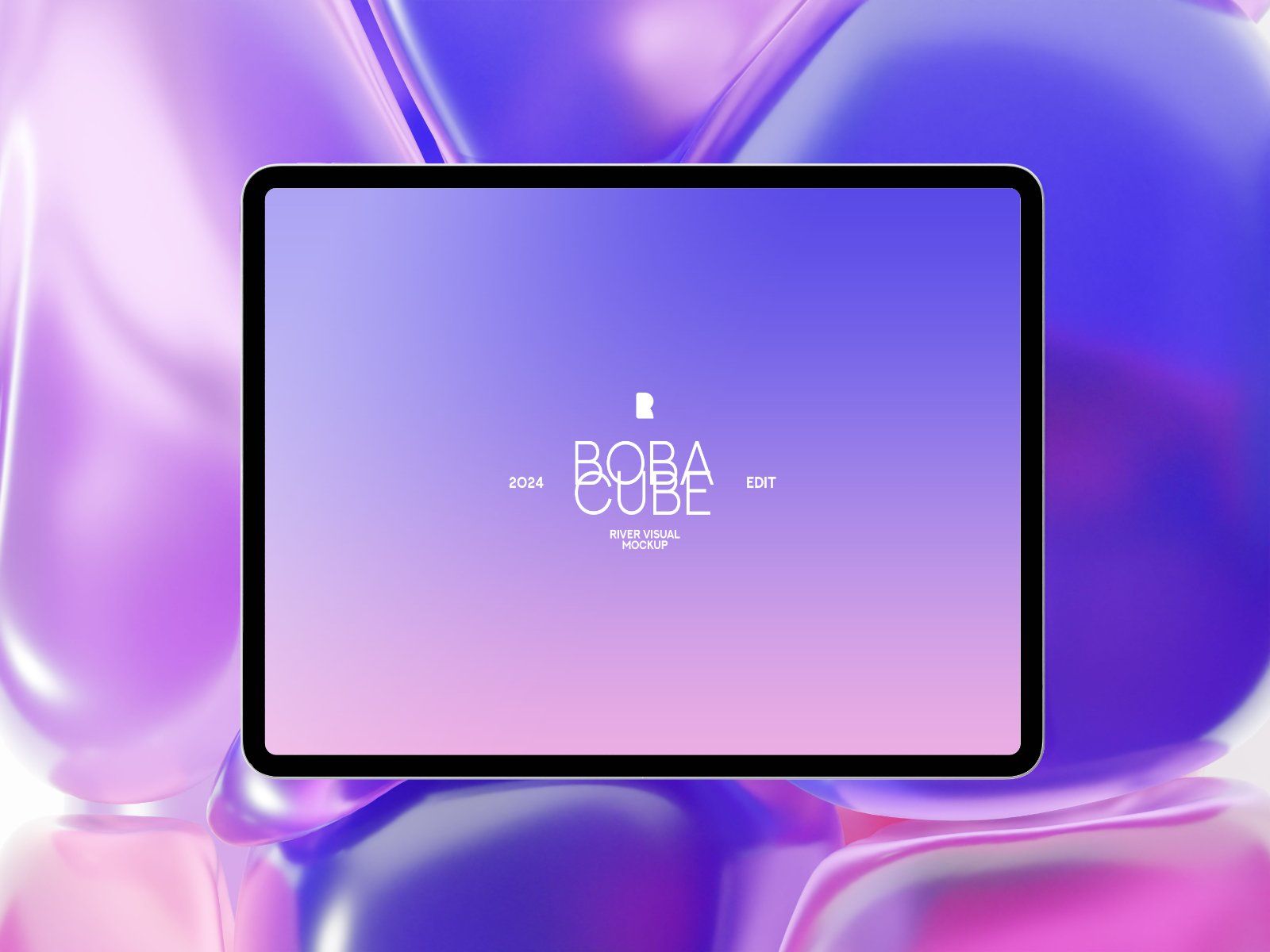 Boba Cube Series Mockup — image 4