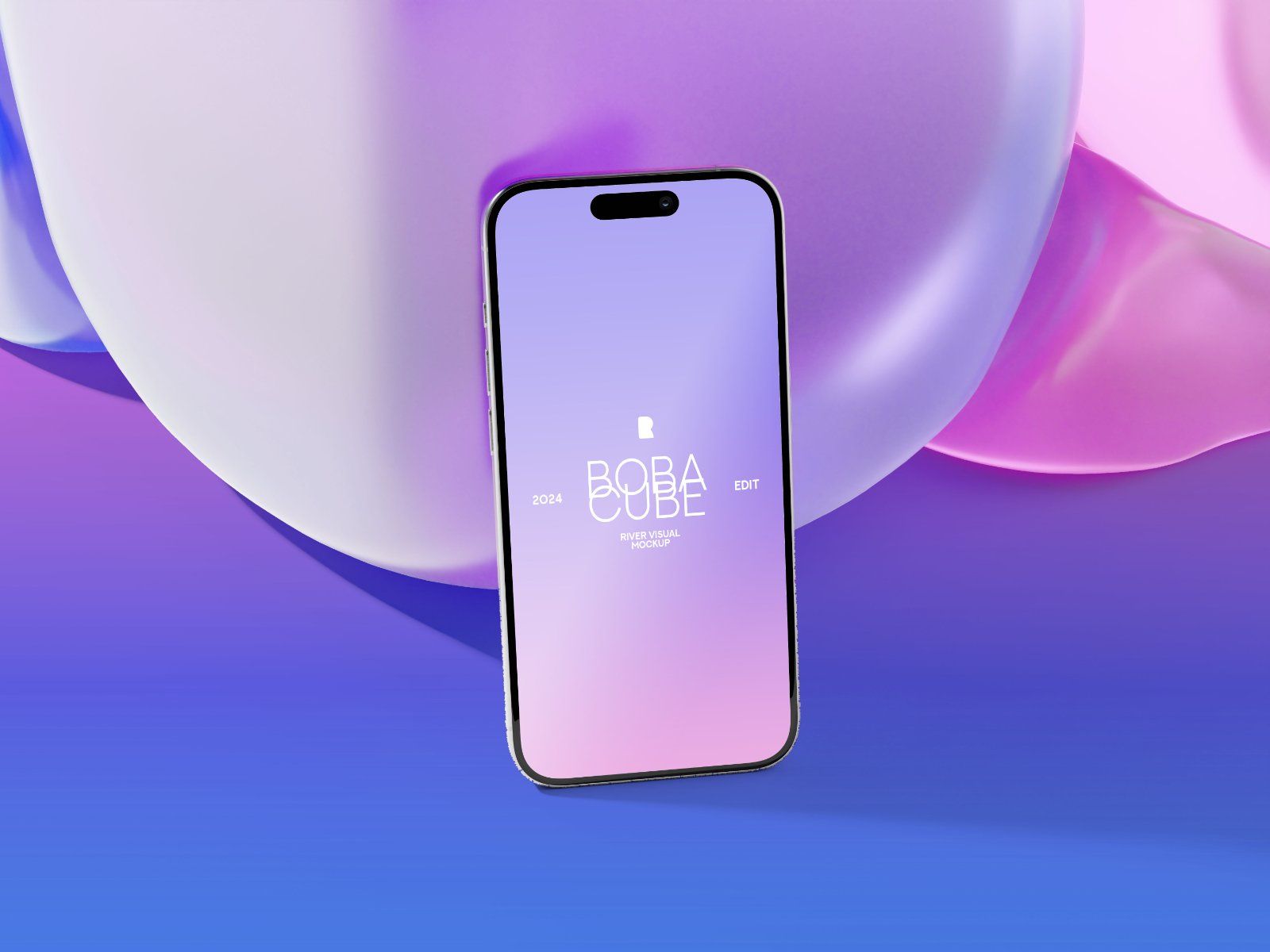 Boba Cube Series Mockup — image 7