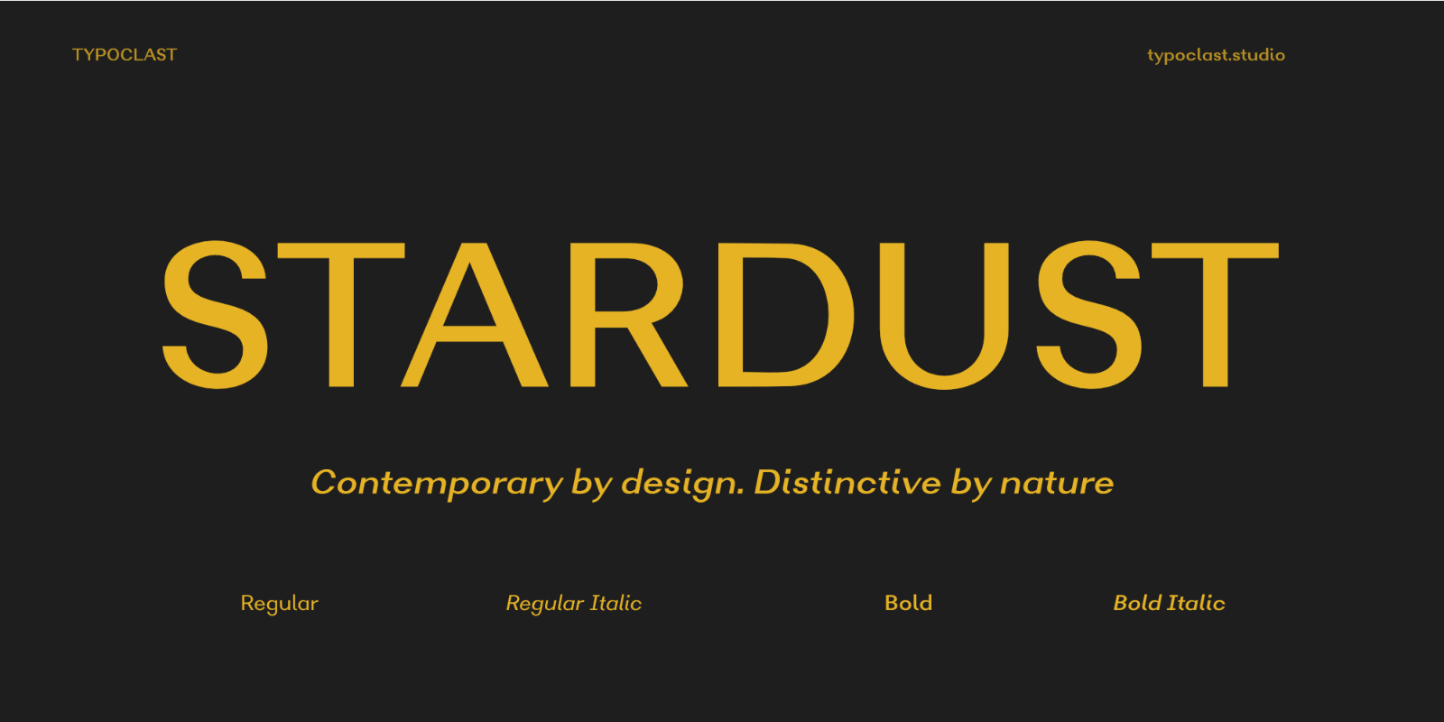 TC StarDust - Clarity With Character — image 1