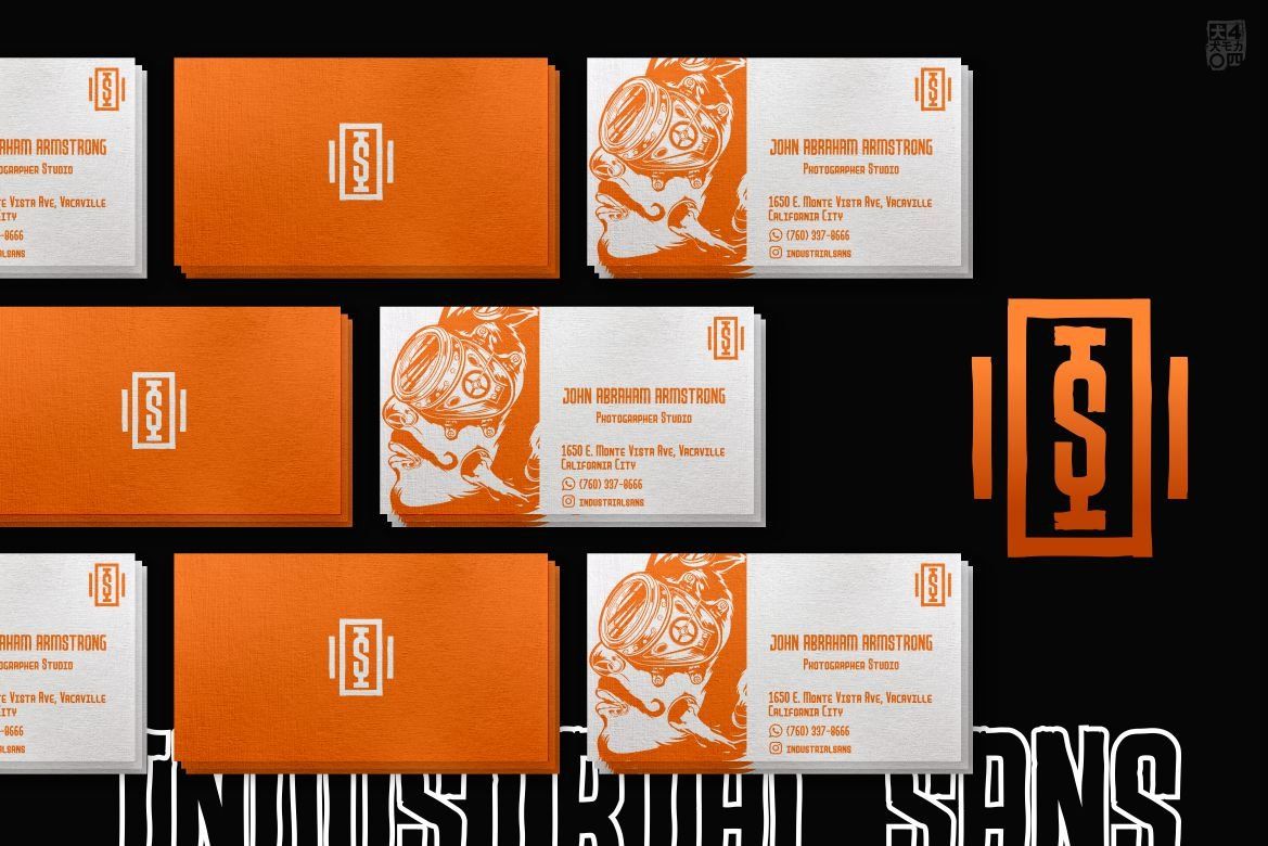 Industrial Sans — image 6