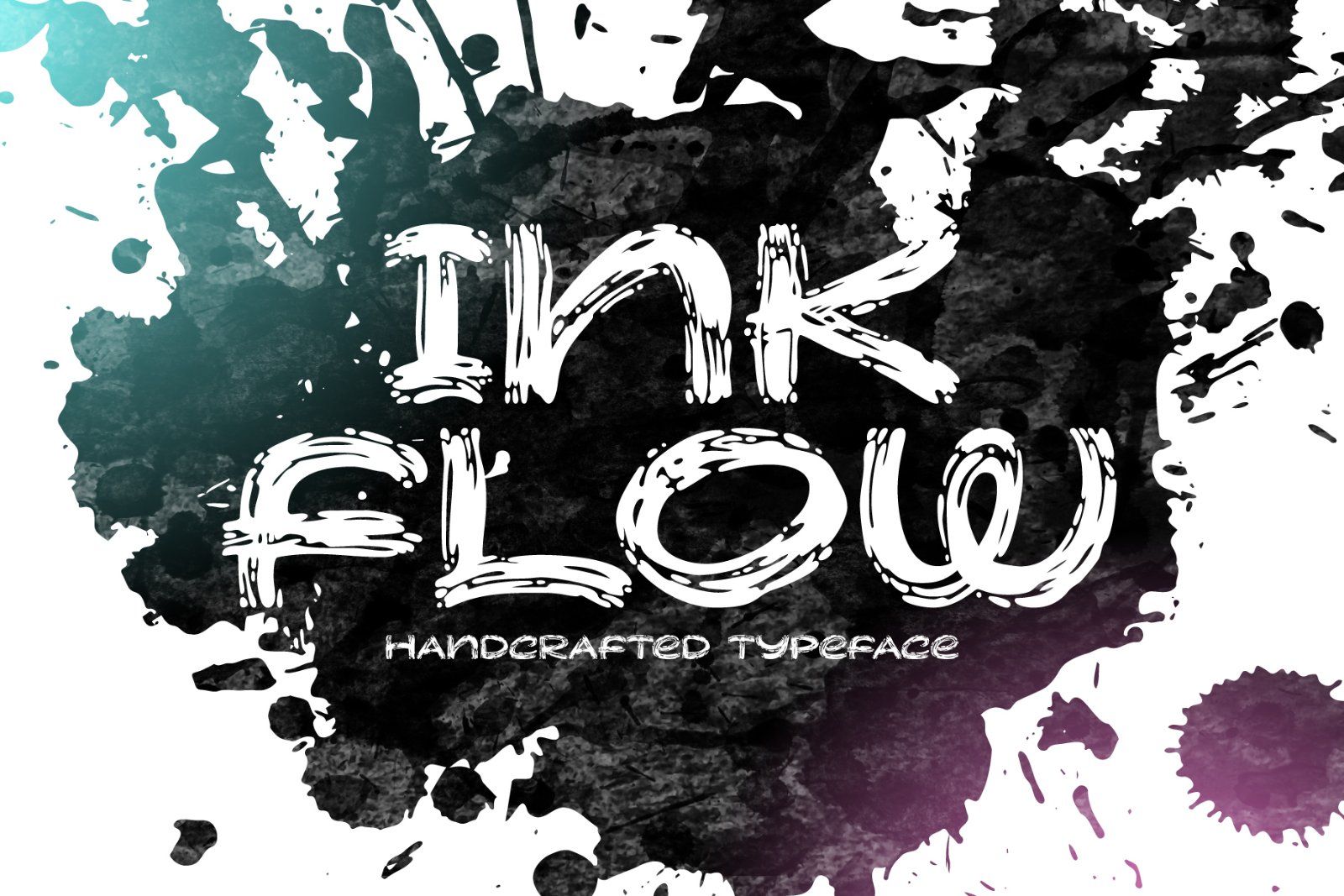 Ink Flow handcrafted brush font — image 1