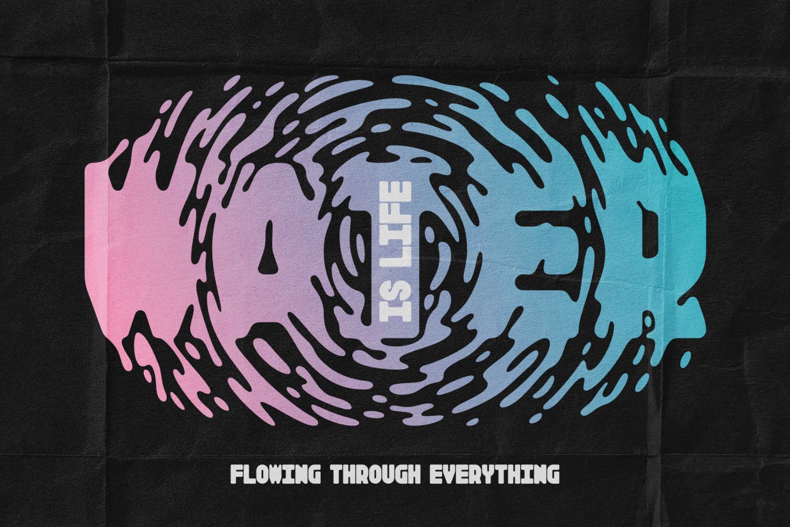Inky Ripples - Creative Font — image 2