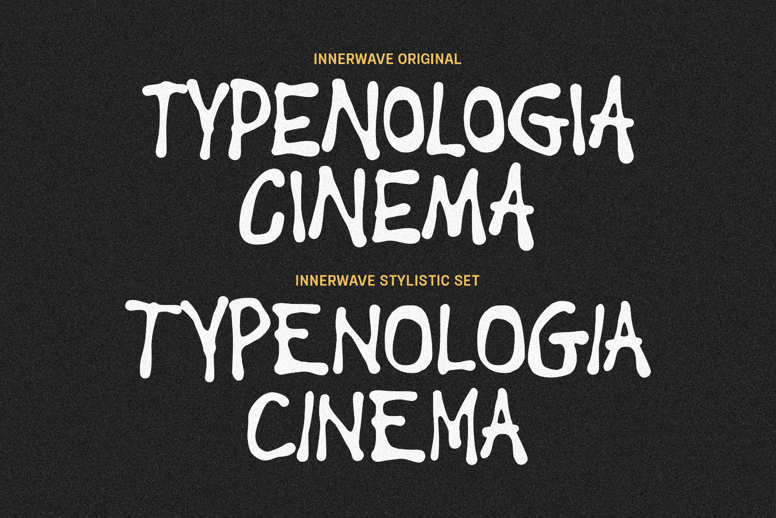 Innerwave – All Caps Brush Font — image 2