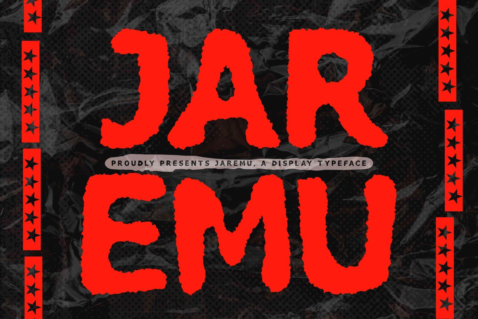Jaremu - A Distressed Display Typeface — image 1