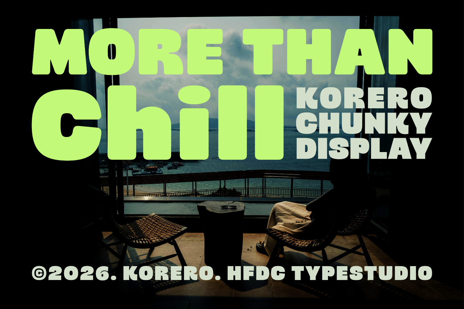 Korero HF Bold Chunky Display Font — image 5