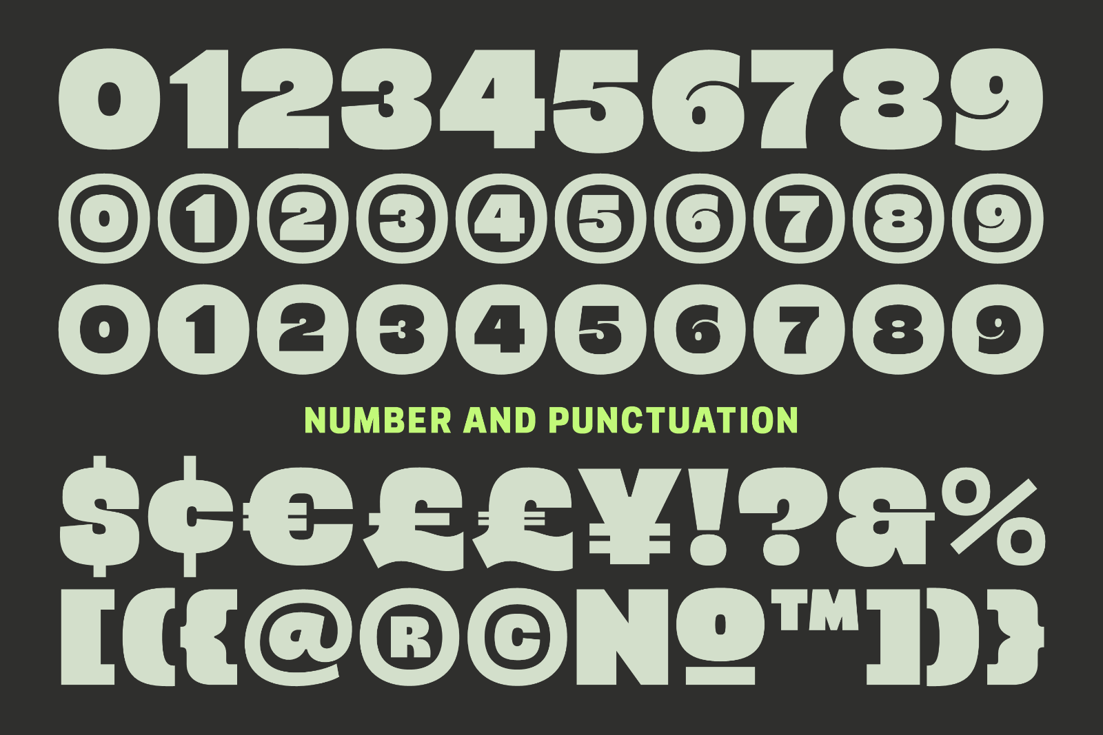 Korero HF Bold Chunky Display Font — image 9