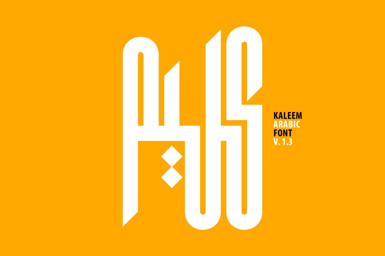 Kaleem - Arabic Font