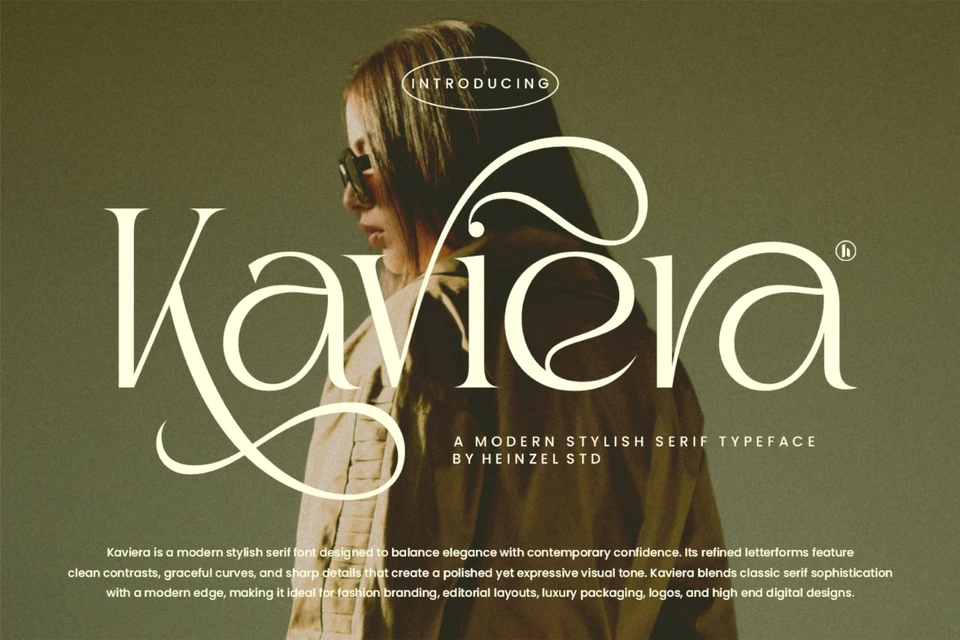 Kaviera Modern Stylish Serif Font