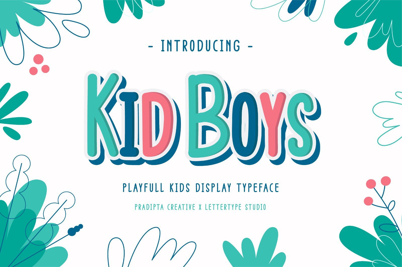 Kid Boys Playful Font — image 1