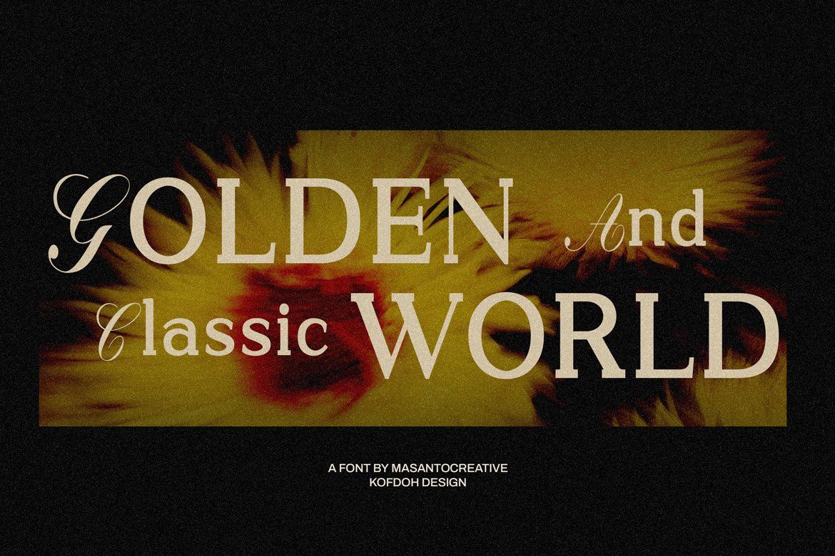 Kofdoh Elegant Serif Font Family