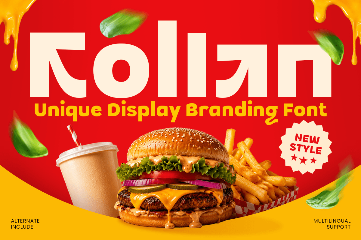 Kollan-Unique Branding Font — image 1