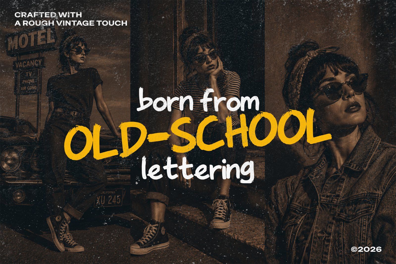 Kravush Font — Rough Brush Typeface — image 3