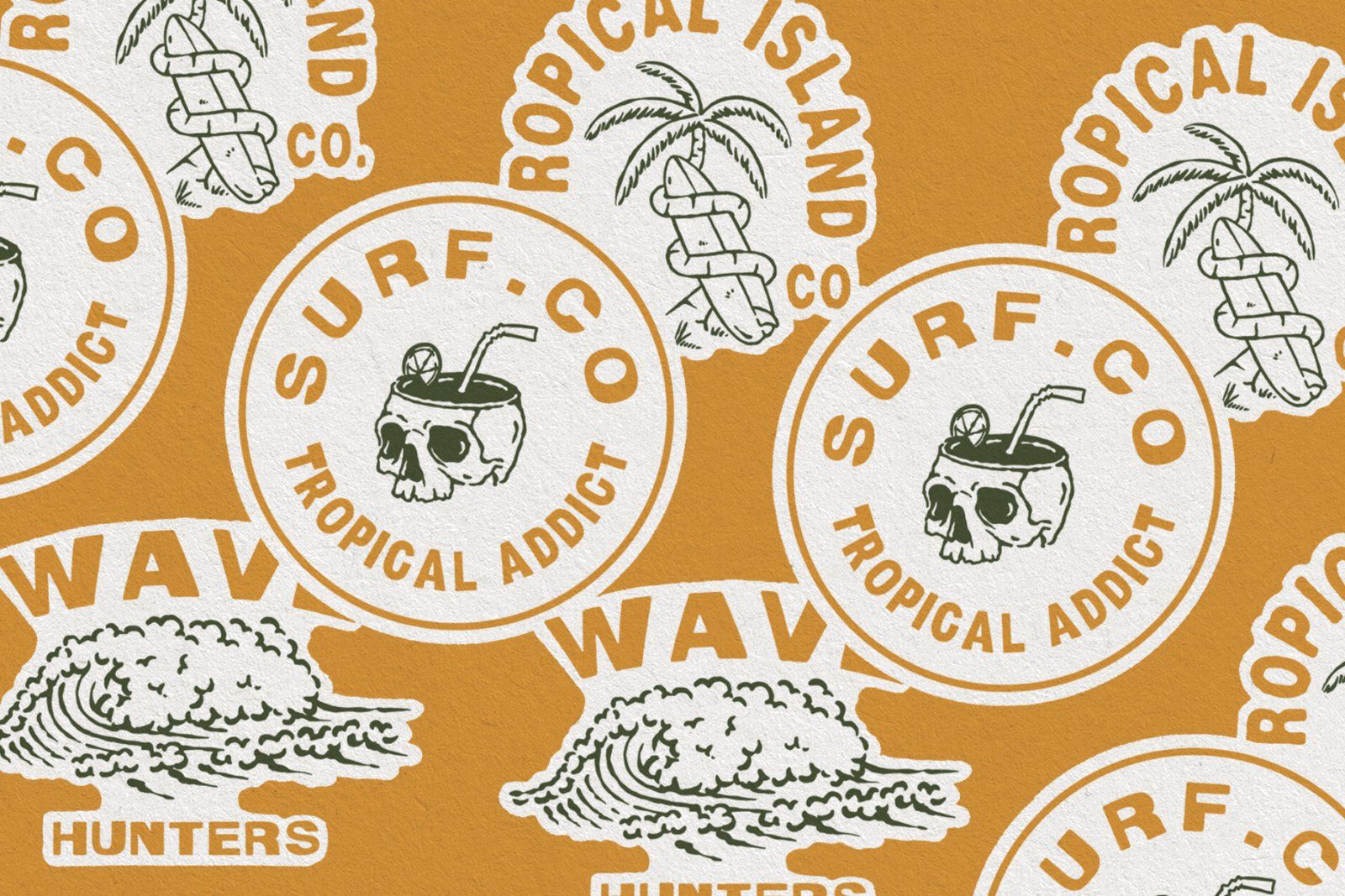 25 Tropical Island Illustrations — image 6