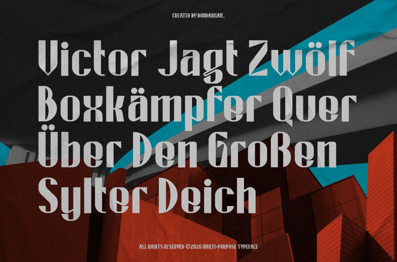 Glyphco | Modern Condensed Display Font — image 6