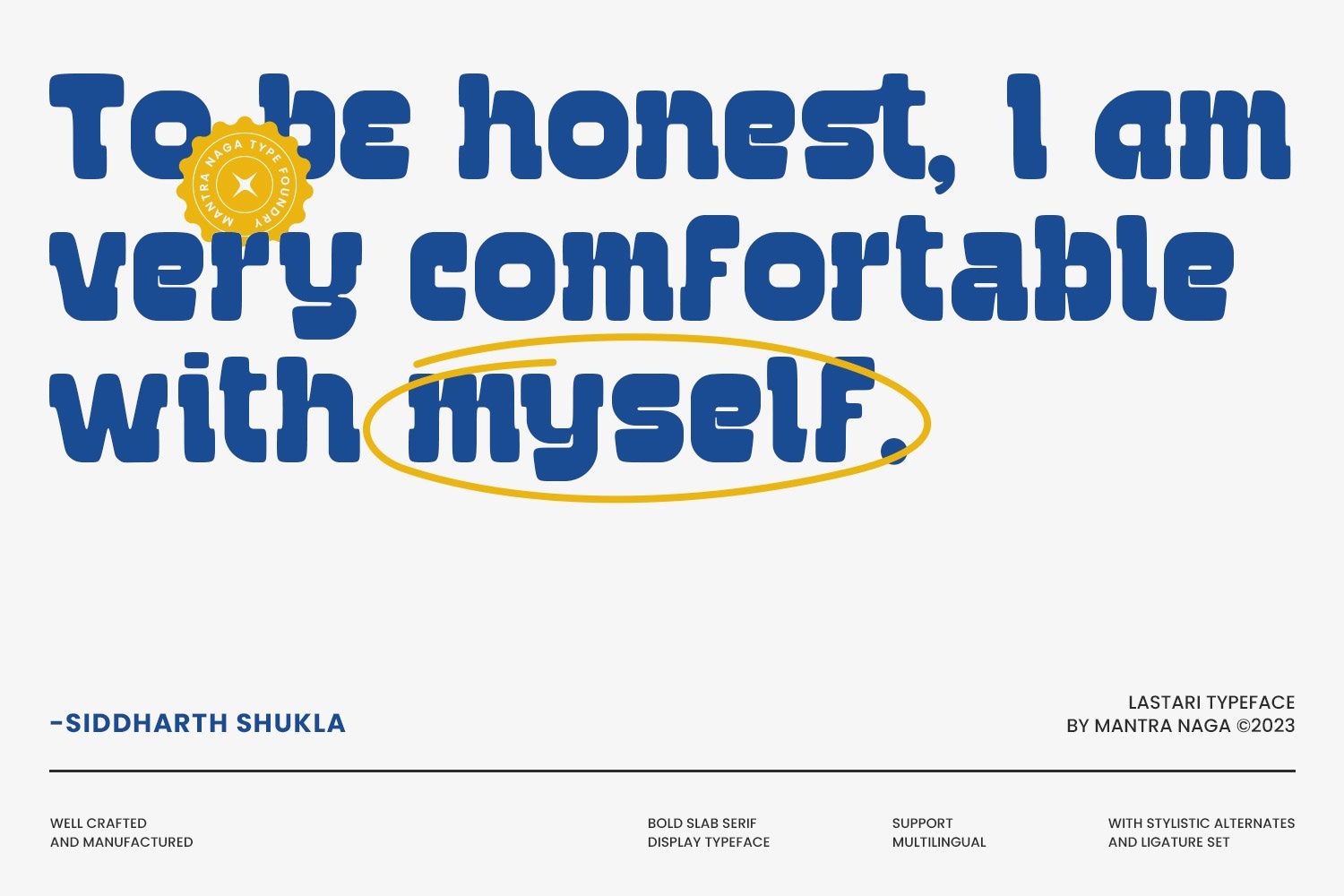 Lastari - Bold Slab Serif Display — image 2