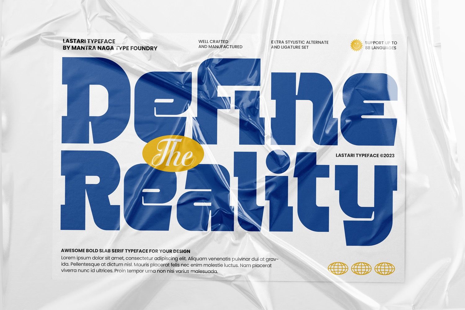 Lastari - Bold Slab Serif Display — image 4