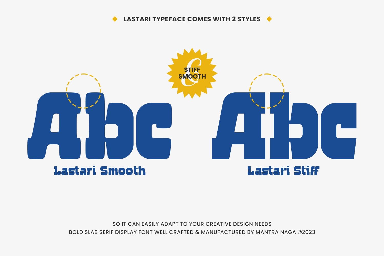 Lastari - Bold Slab Serif Display — image 6