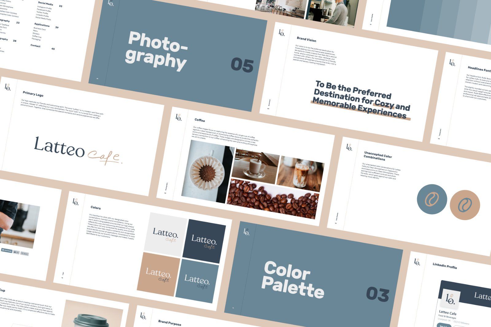 Latteo - Brand Guidelines Template — image 3