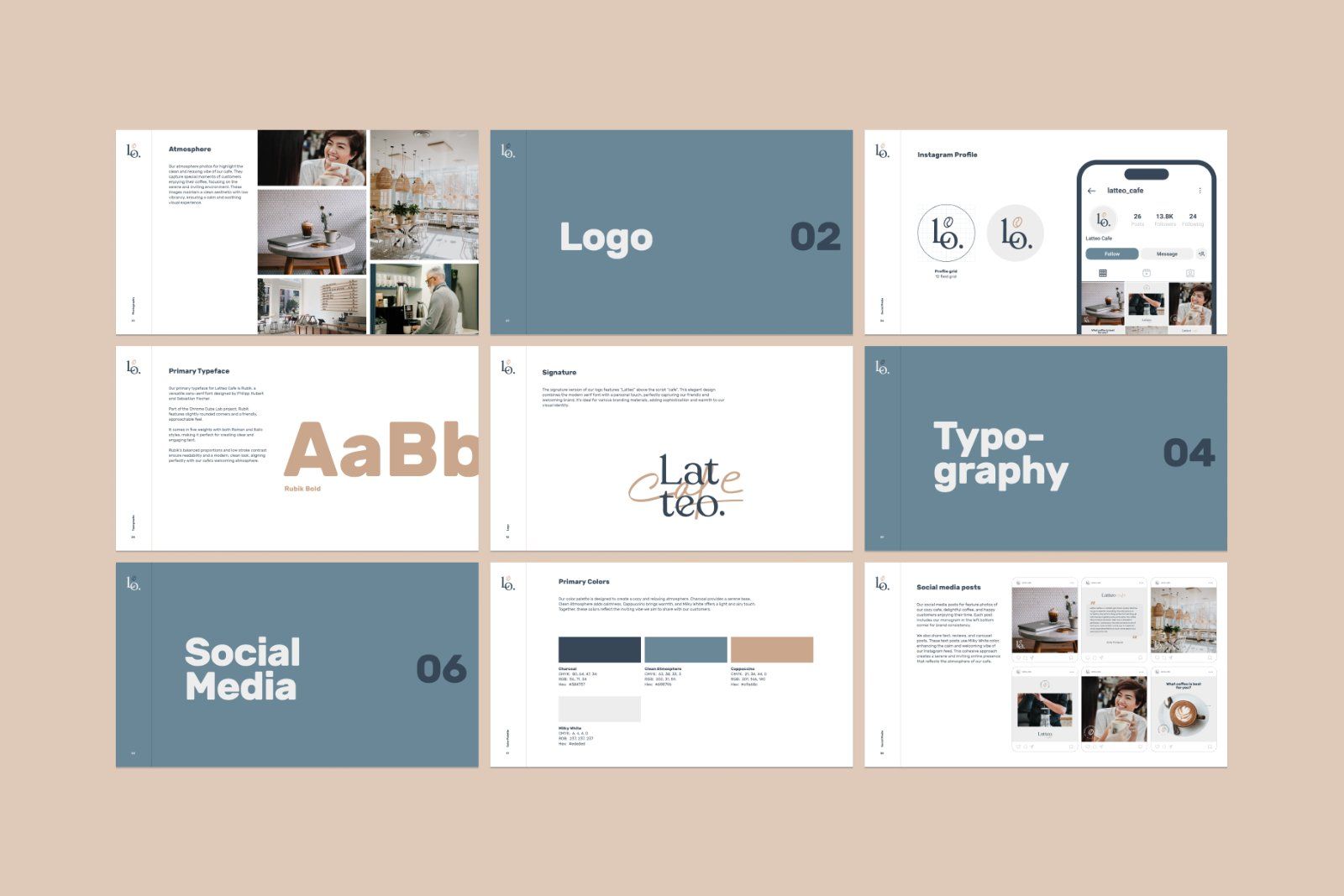 Latteo - Brand Guidelines Template — image 7