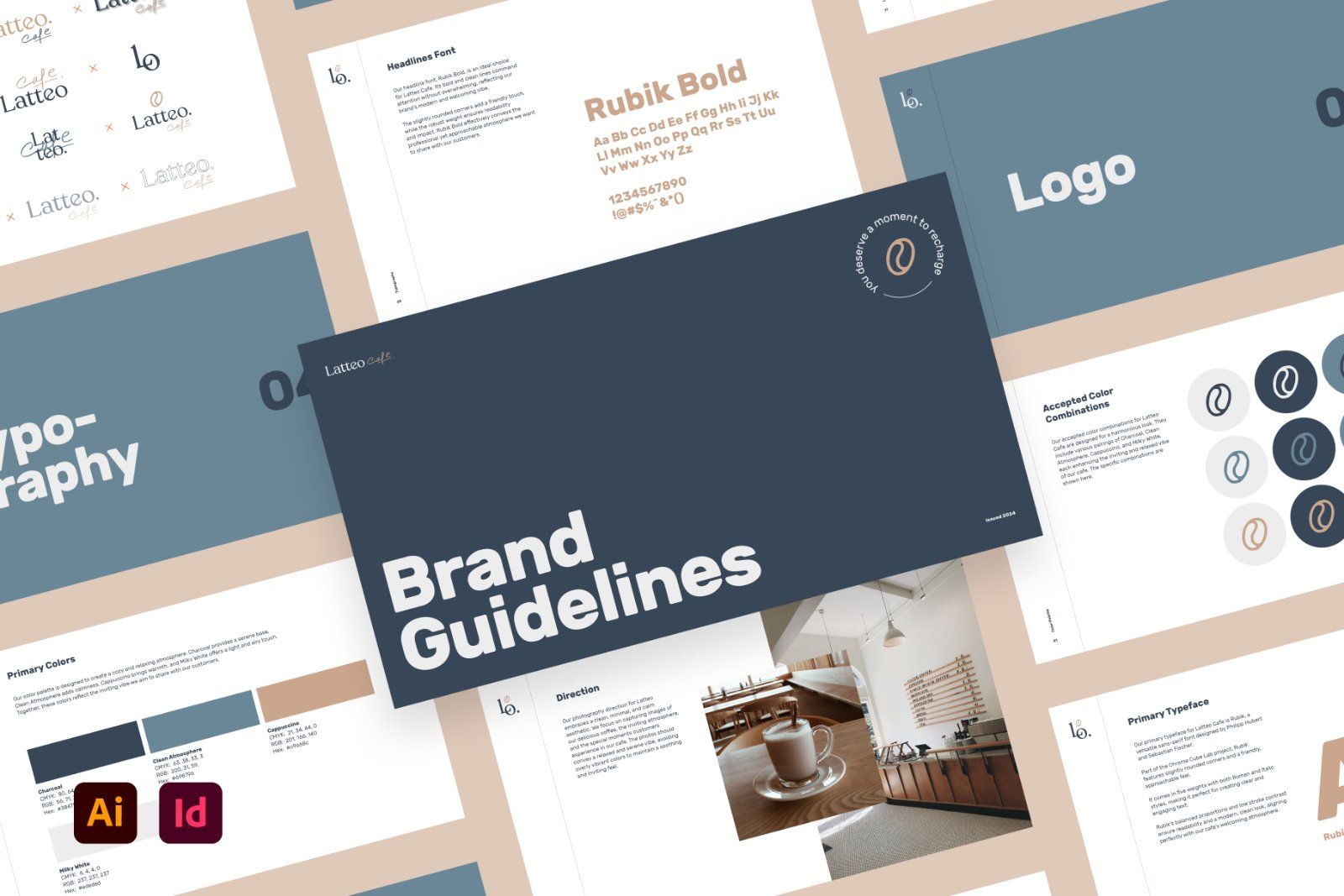 Latteo - Brand Guidelines Template — image 1