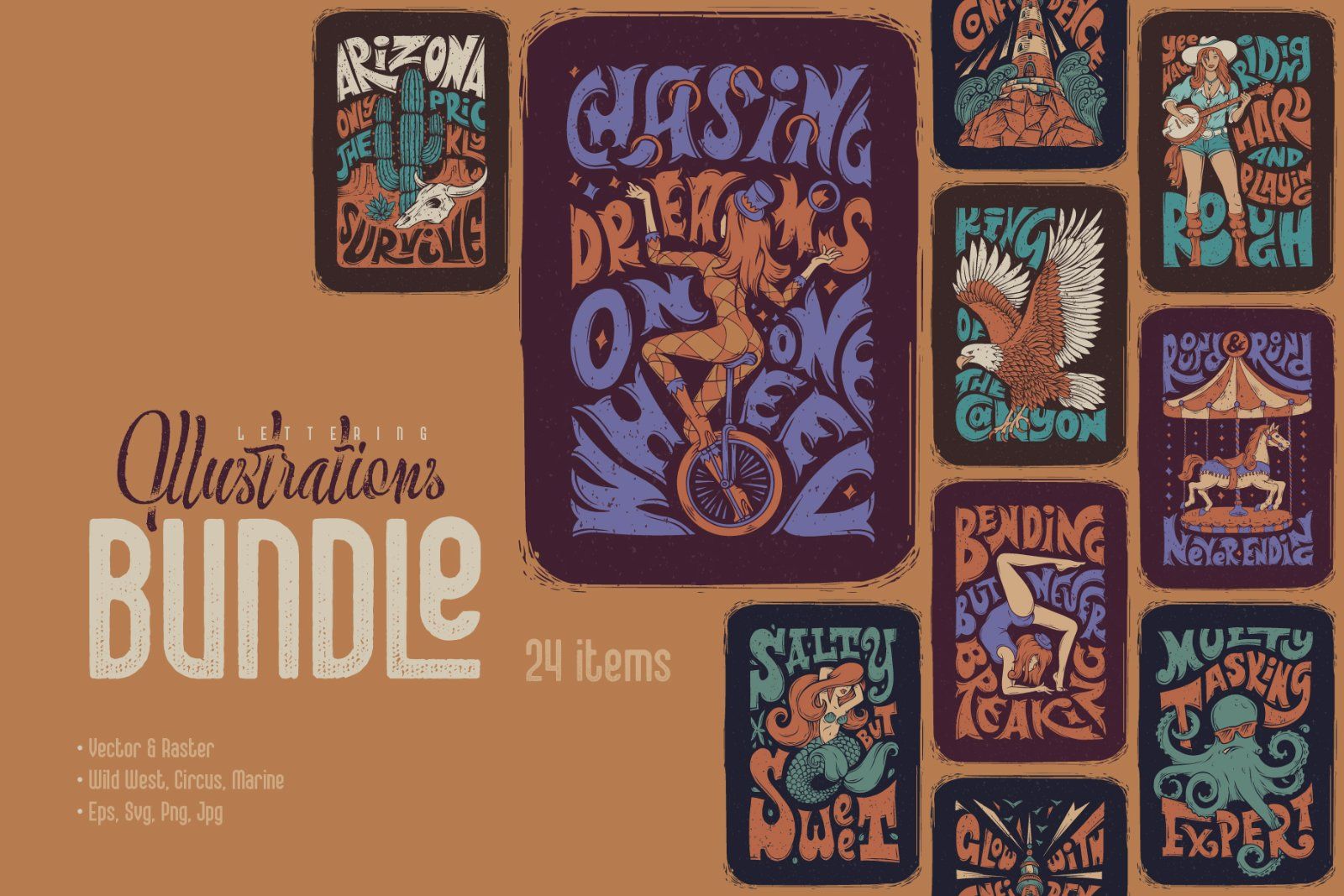 Lettering Illustrations — image 1