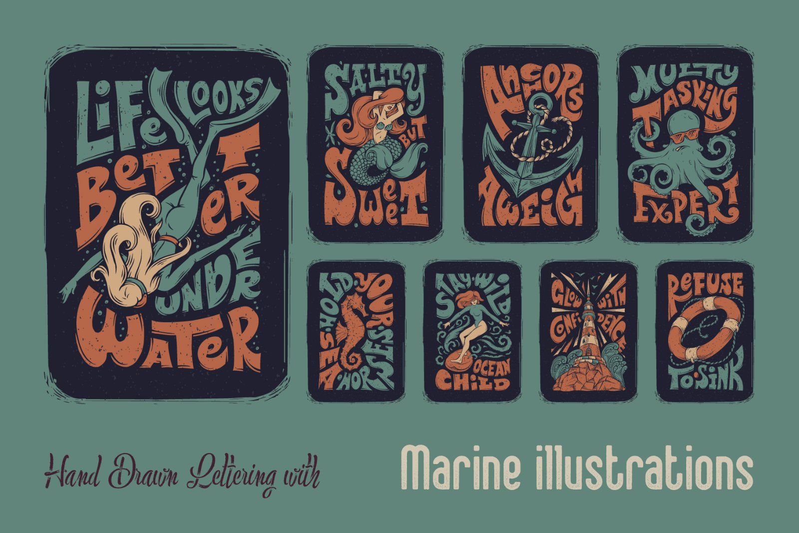 Lettering Illustrations — image 2