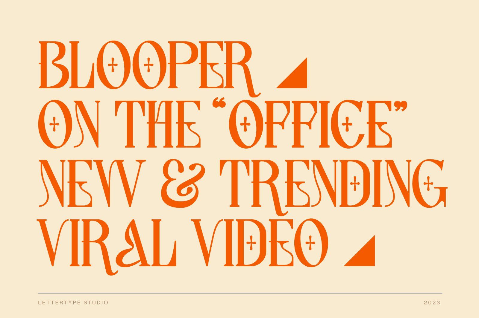 Lettertype a Editorial 90s Serif — image 9