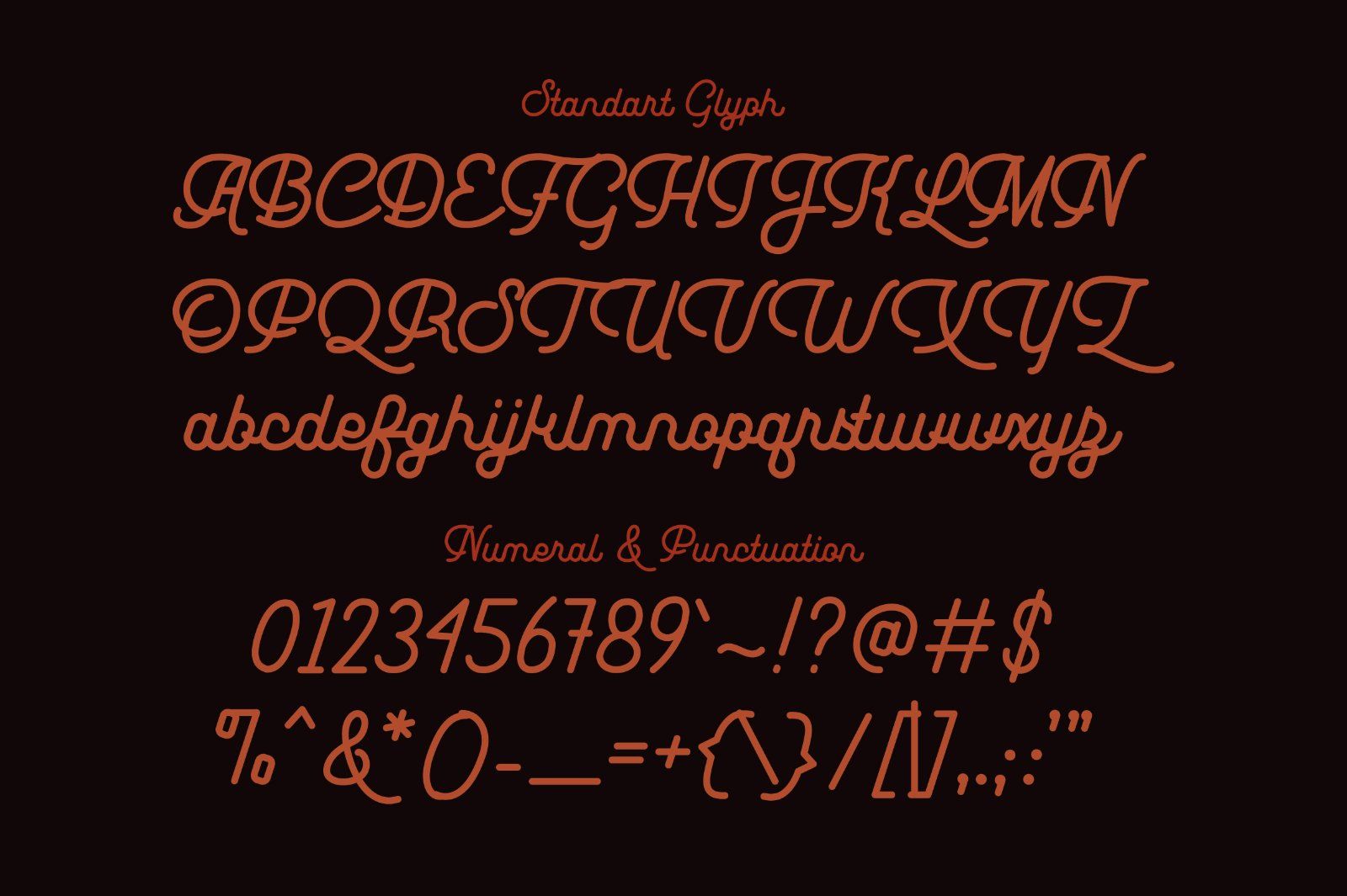 Leuthikline Beautiful Monoline Font — image 7